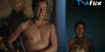 Lucy Lawless Breasts Scene  in Spartacus