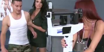 Two Military Girls Fuck Guy
