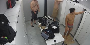 Footballers Locker Room Spy