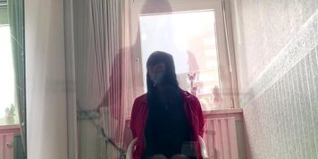 Teen Tied To A Chair And Gagged With Her Own Sock