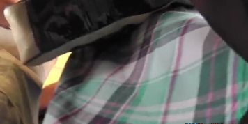 One actually turning on crowd upskirt