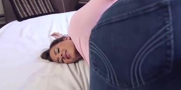 Cumshot big ass teen stepsis fucked through hole in jeans pov teen mature big ass