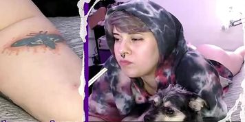 CreepyCrawlyQueen - Spring and Summer of 2023 -  Eating, Rubbing Belly, and Walking Around the Room