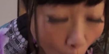 Japanese milf handjob