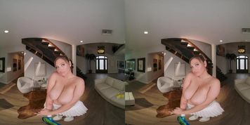 Seductive Vivian Taylor Strips In Front Of Her Tennis Coach As She Cant Feel Anything Tight