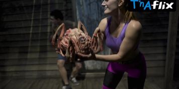 Danae Swinburne Breasts Scene  in Creature Cabin