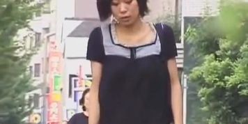 Slim marvelous Asian tart getting fully exposed during sharking encounter
