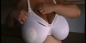 Huge boobs in bra