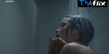 Lynn Van Royen Butt,  Breasts Scene  in Hotel Beau Sejour