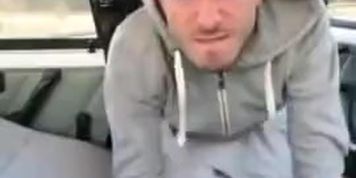 Step Dad Fucks Bareback Straight Guy in Public