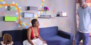 Busty African fucked