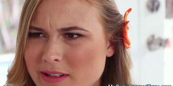 Nailed babysitter facial