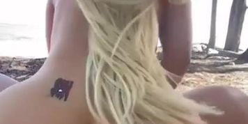 VK beach riding (Valerie Kay)
