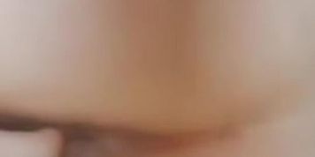 Close up teen pink anal