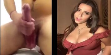 Jerking on Tik Tok hot Girl