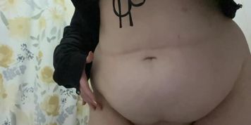 Bbw solo amateur hairy pussy tease