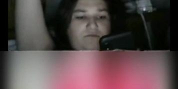 She doesn't mind my flashing cock on cam