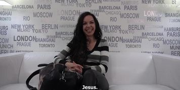 Czech Casting - Brunette Milf Lucka'S Casting: Small Boobs Adventure