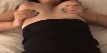GIRL WITH BIG TITTIES GETS FINGER FUCKED BY HER DADDY