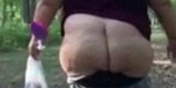 NAKED FAT ASS WALKING