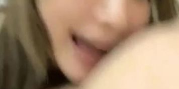 Asian teen sucks little dick