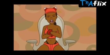 Tara Strong Lesbian,  Butt Scene  in Drawn Together