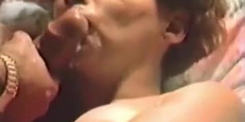 Vintage VHS Amateur Milf Facial Compilation