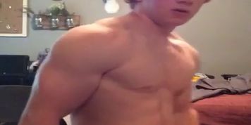Justin Bates redhead muscle jerk