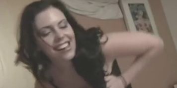 her pussy gets covered in cum