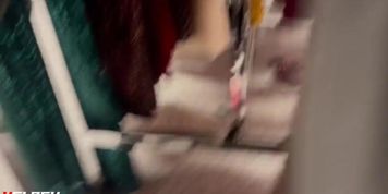 Latina milf ass Upskirt