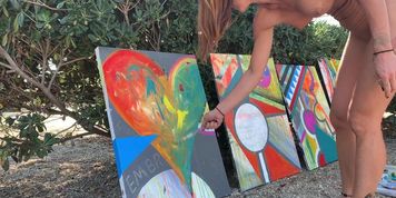 I Paint NAKED "Quatro" Part III