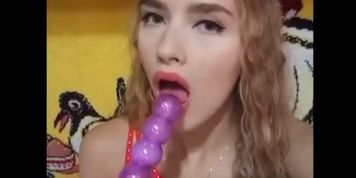 Red underwear dildo pussy. Periscope capture