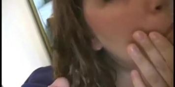 Sexy BBW Natasha Gets Cum Facials