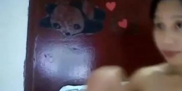 Filipina Cam Model Dildos Her Cunt and Ass. No Audio But Still