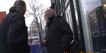 Real euro hooker fucking