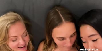 Lesbian Babes Get to Know Each Other