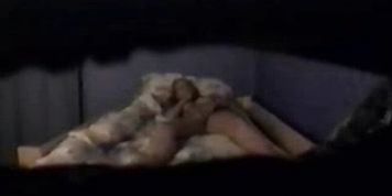 Guest caught masturbating in bed - hidden voyeur spycam