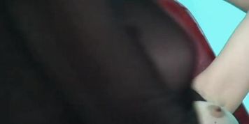 Lesbian sexual desire. closeup