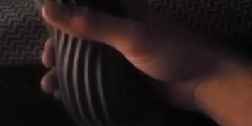 My Favorite Toy stroking this big cock