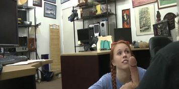 XXX PAWN - Redhead Teen Dolly Little Tries To Pawn Her Kayak, Ends Up Selling Ass Instead