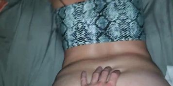 Watch her tight pussy grip my cock