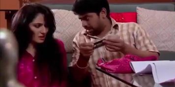 Indian aunty enjoying sex with her servant