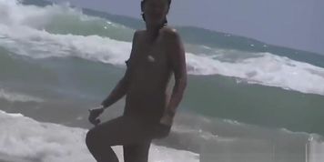 Nudist beach preys on young hotties