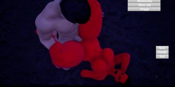 Feign gameplay red skin PAWG BBW cowgirl facesitting missionary