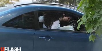 Fingering in car 2