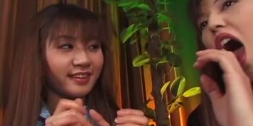 Two hairy Japanese lesbians licking each part6 - video 2
