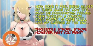 CYNTHIA BEACH DATE (POKEMON JOI) [CEI,TITFUCK,CONDOM] (w/SOUND) (Cynthia Paul)