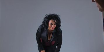 Danica Collins behind the scenes [1] (Donna Ambrose)
