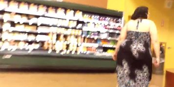 White BBW Donk Bouncin In A Sundress!!