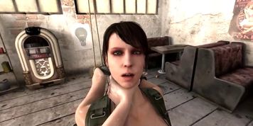 Quiet from Metal Gear Solid finally talks - Part 1 (WITH FART) (NO HORSE)